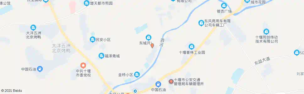 十堰杜家湾桥头_公交站地图_十堰公交_妙搜公交查询2025