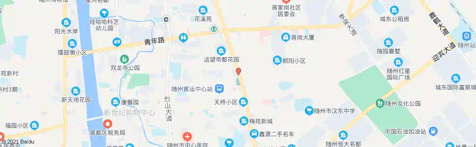 随州老火车站北_公交站地图_随州公交_妙搜公交查询2025