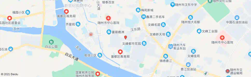 随州中保公司南_公交站地图_随州公交_妙搜公交查询2025