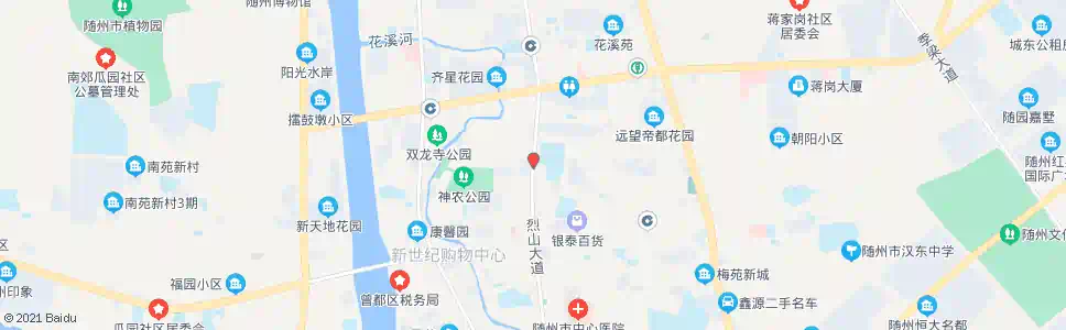 随州烈山宾馆_公交站地图_随州公交_妙搜公交查询2025