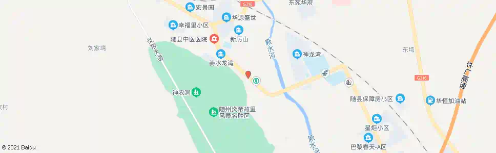 随州天星街_公交站地图_随州公交_妙搜公交查询2025