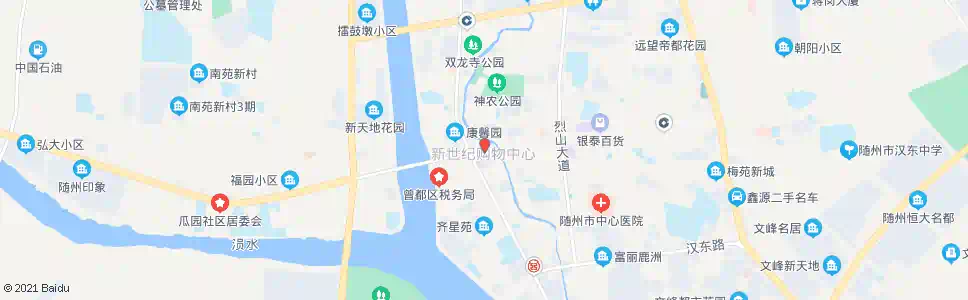 随州水西门_公交站地图_随州公交_妙搜公交查询2025