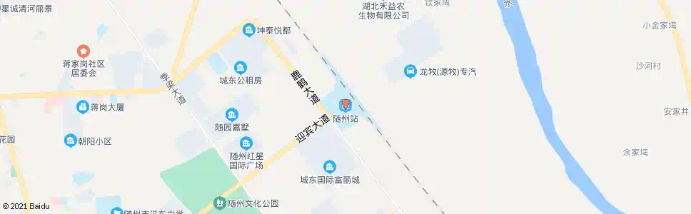 随州新火车站_公交站地图_随州公交_妙搜公交查询2025