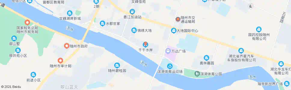 随州千千水岸_公交站地图_随州公交_妙搜公交查询2025