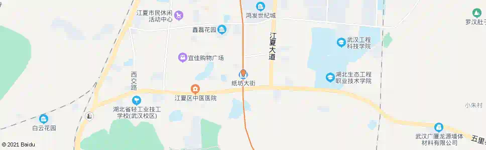 武汉文华路纸坊大街_公交站地图_武汉公交_妙搜公交查询2025