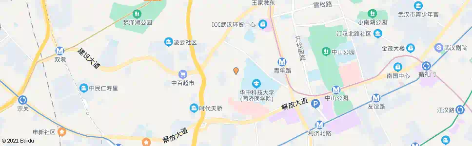 武汉宝丰二路材保所_公交站地图_武汉公交_妙搜公交查询2025