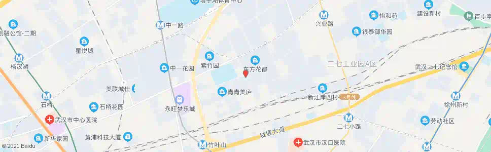 武汉后湖二路兴业南路口_公交站地图_武汉公交_妙搜公交查询2025