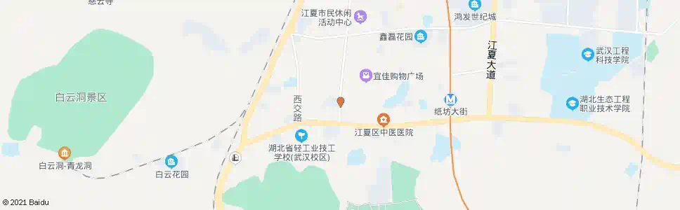 武汉江夏老区委_公交站地图_武汉公交_妙搜公交查询2025