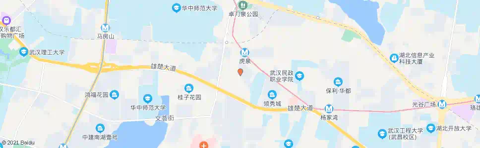 武汉团校路大何村_公交站地图_武汉公交_妙搜公交查询2025