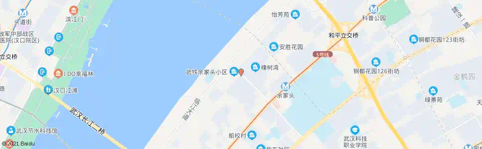 武汉铁机路铁机村_公交站地图_武汉公交_妙搜公交查询2025