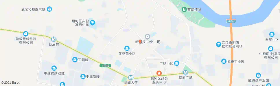 武汉新福路跃进社区_公交站地图_武汉公交_妙搜公交查询2025