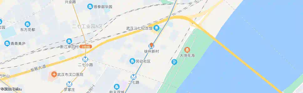 武汉徐洲新村站_公交站地图_武汉公交_妙搜公交查询2025