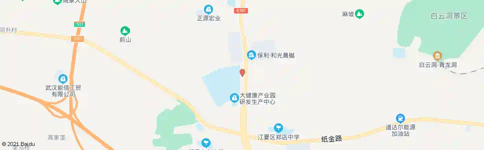 武汉107国道郑店收费站_公交站地图_武汉公交_妙搜公交查询2025
