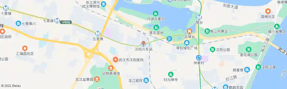 武汉汉阳火车站_公交站地图_武汉公交_妙搜公交查询2025