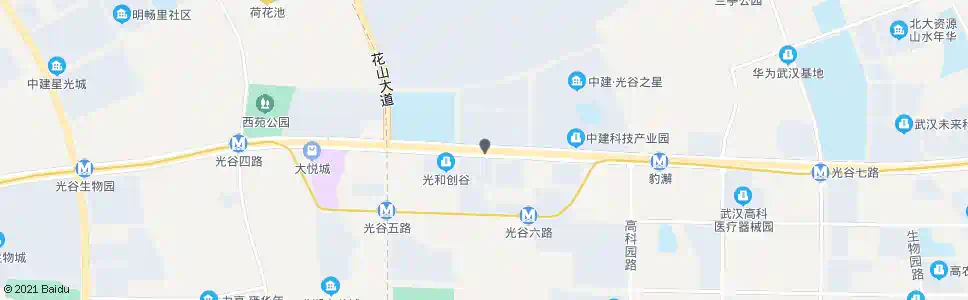 武汉高新大道中国十五冶_公交站地图_武汉公交_妙搜公交查询2025
