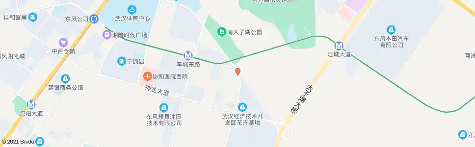 武汉万家湖路科技园_公交站地图_武汉公交_妙搜公交查询2025