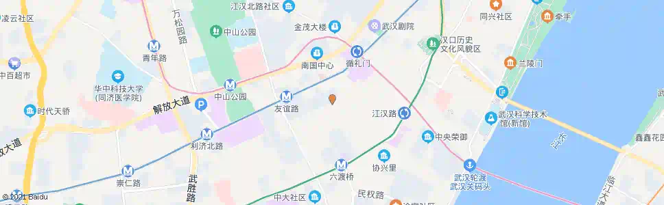 武汉自治街前进四路_公交站地图_武汉公交_妙搜公交查询2025