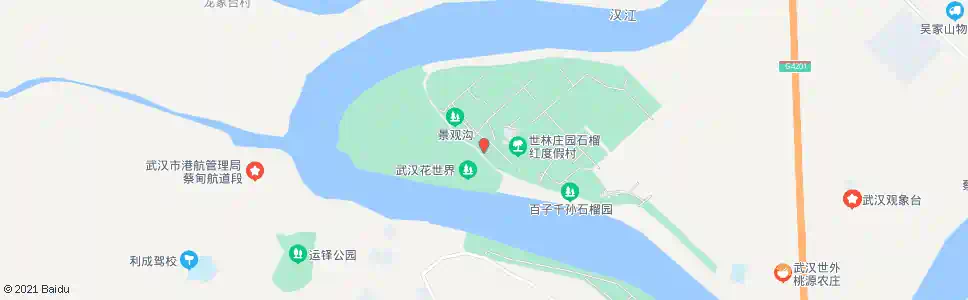 武汉石榴红村_公交站地图_武汉公交_妙搜公交查询2025