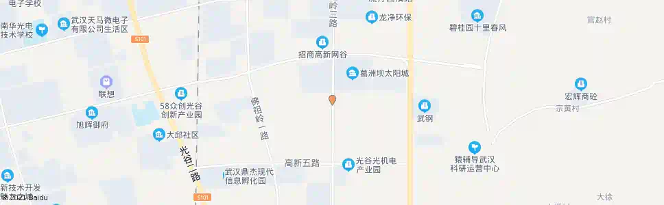 武汉佛祖岭三路港边田路_公交站地图_武汉公交_妙搜公交查询2025