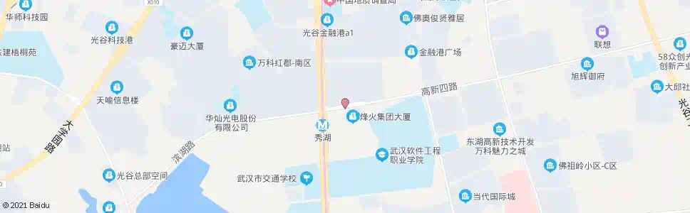 武汉高新四路梅万村_公交站地图_武汉公交_妙搜公交查询2025