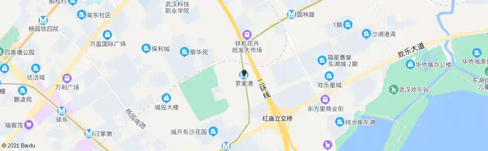 武汉地铁罗家港站_公交站地图_武汉公交_妙搜公交查询2025