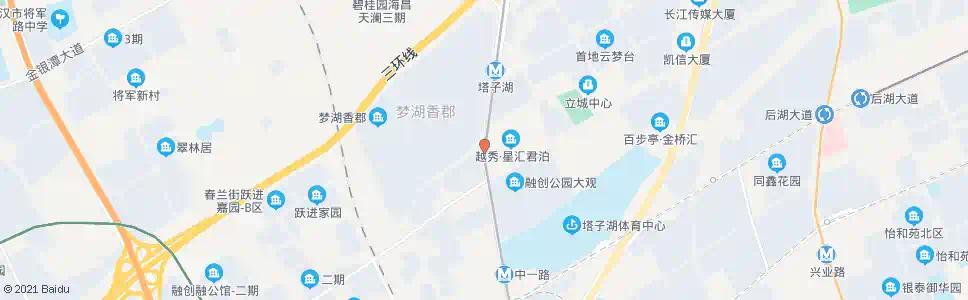 武汉塔子湖东路复员村_公交站地图_武汉公交_妙搜公交查询2025