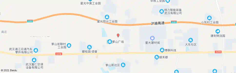 武汉星光村_公交站地图_武汉公交_妙搜公交查询2025