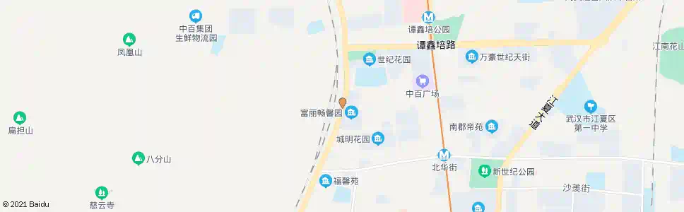 武汉武昌大道畅馨园_公交站地图_武汉公交_妙搜公交查询2025
