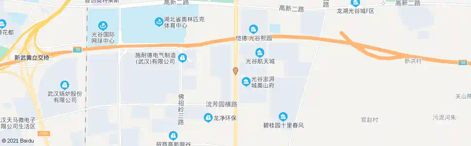 武汉光谷三路大吕村_公交站地图_武汉公交_妙搜公交查询2025