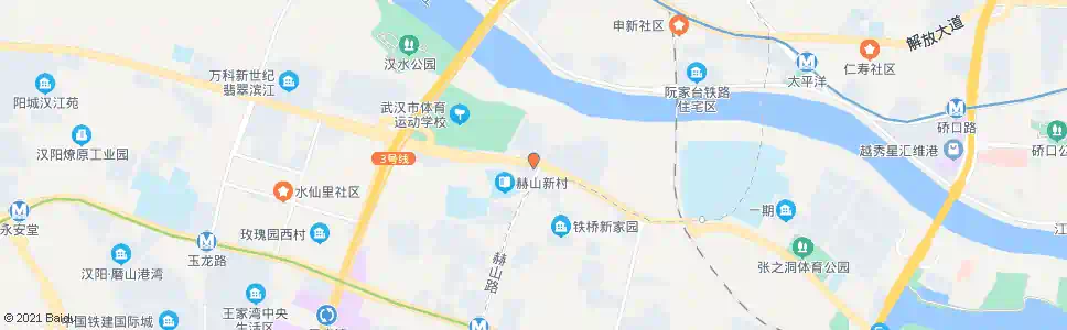 武汉琴台大道赫山_公交站地图_武汉公交_妙搜公交查询2025