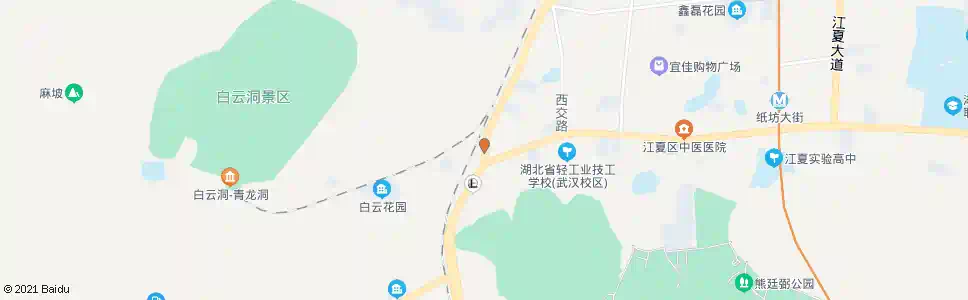 武汉武昌大道二道口_公交站地图_武汉公交_妙搜公交查询2025