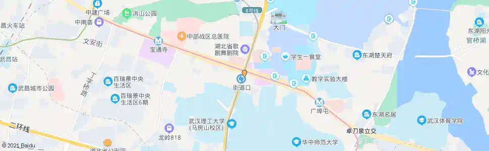 武汉街道口站_公交站地图_武汉公交_妙搜公交查询2025
