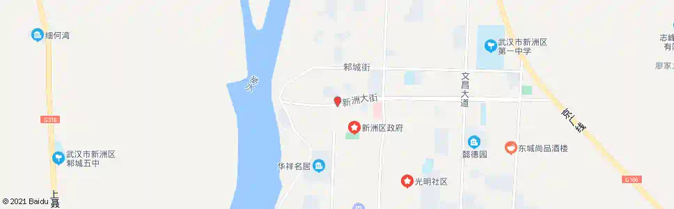 武汉新洲大街新洲剧院_公交站地图_武汉公交_妙搜公交查询2025