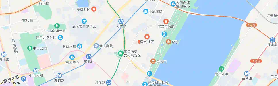 武汉胜利街黎黄陂路_公交站地图_武汉公交_妙搜公交查询2025