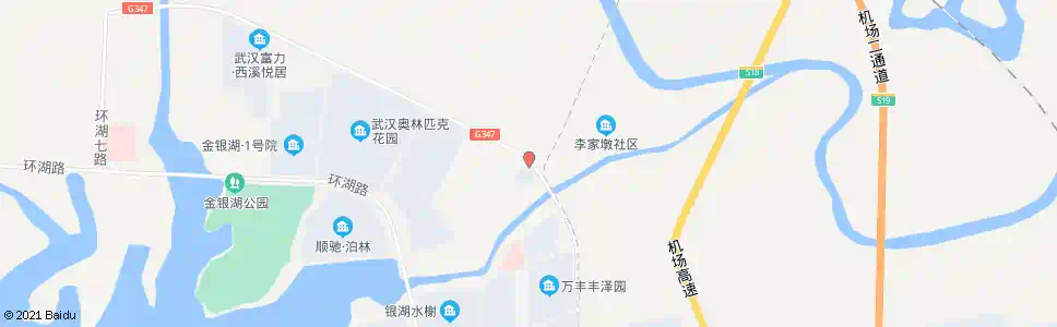 武汉环湖中路环湖一路_公交站地图_武汉公交_妙搜公交查询2025