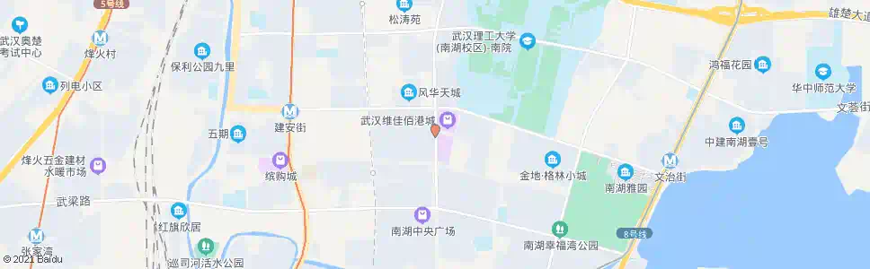 武汉丁字桥南路建安街_公交站地图_武汉公交_妙搜公交查询2025