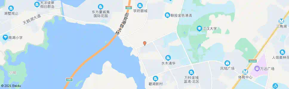 武汉碧湖路胡家咀_公交站地图_武汉公交_妙搜公交查询2025
