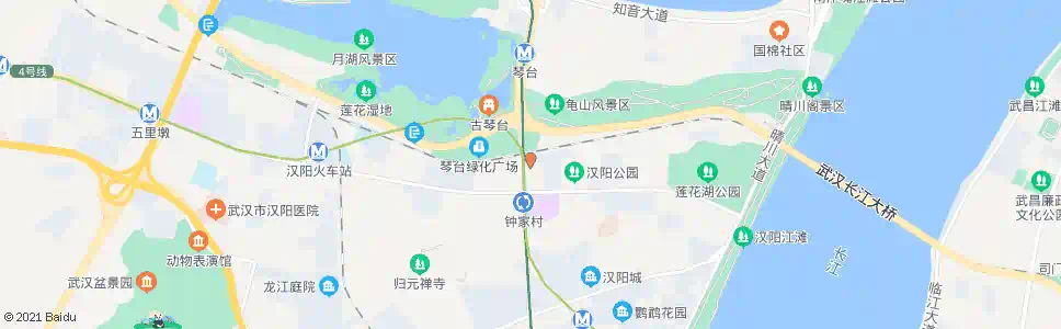 武汉鹦鹉大道铜锣湾_公交站地图_武汉公交_妙搜公交查询2025