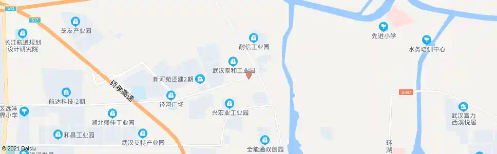 武汉塔西路径河民田_公交站地图_武汉公交_妙搜公交查询2025
