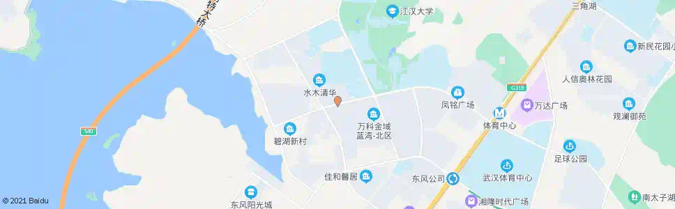 武汉三角湖路三角湖小学_公交站地图_武汉公交_妙搜公交查询2025