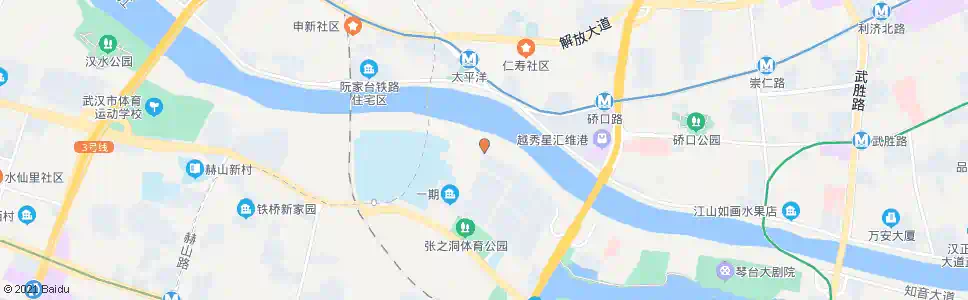 武汉华园路汉江大道口_公交站地图_武汉公交_妙搜公交查询2025