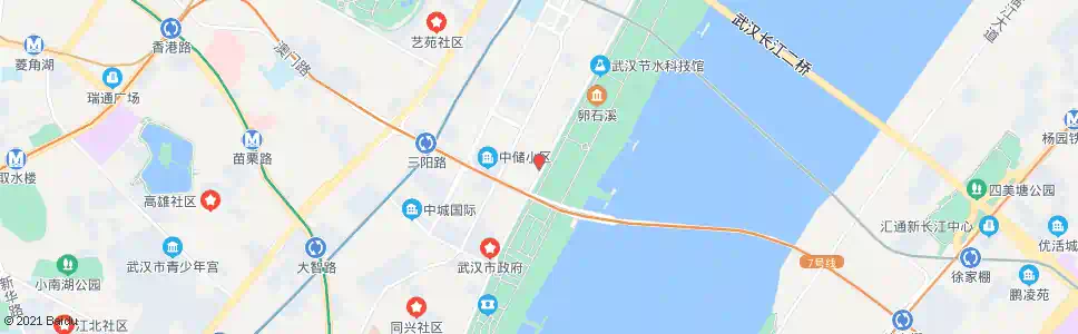 武汉四维路_公交站地图_武汉公交_妙搜公交查询2025