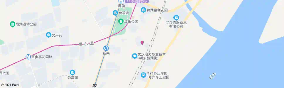 武汉矿场路堤角路_公交站地图_武汉公交_妙搜公交查询2025