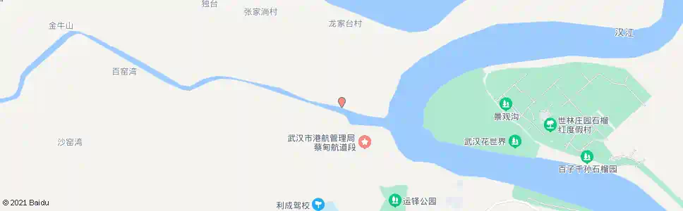 武汉蔡张路西湖泵站_公交站地图_武汉公交_妙搜公交查询2025