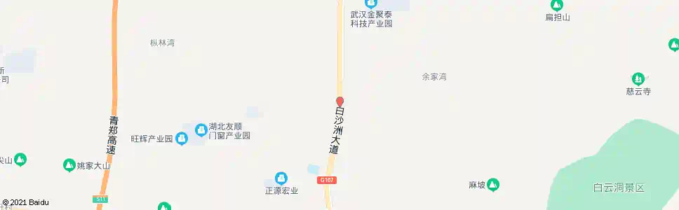 武汉107国道陈家畈_公交站地图_武汉公交_妙搜公交查询2025