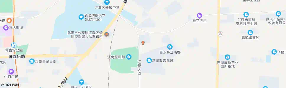 武汉江夏大道向阳村_公交站地图_武汉公交_妙搜公交查询2025