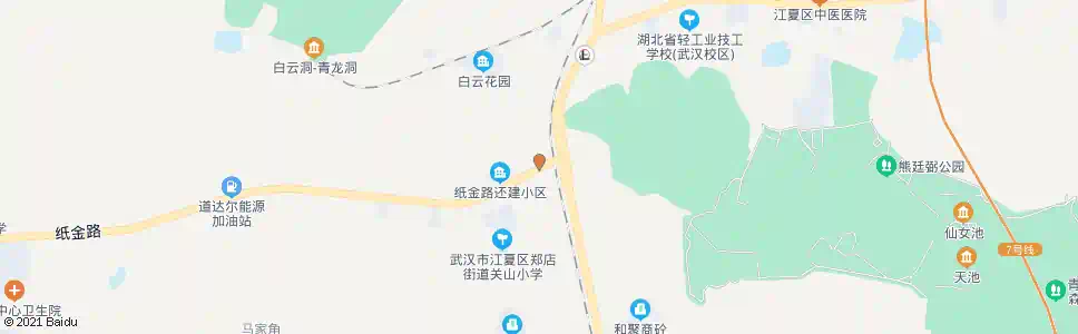 武汉纸金路关山桥_公交站地图_武汉公交_妙搜公交查询2025