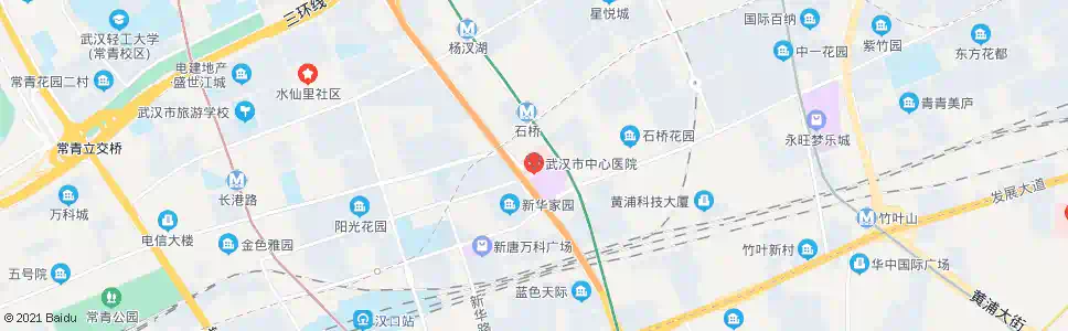 武汉姑嫂树路市中心医院后胡院区_公交站地图_武汉公交_妙搜公交查询2025