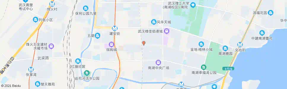 武汉富安街平安路_公交站地图_武汉公交_妙搜公交查询2025