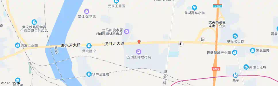 武汉汉口北大道家具CBD西_公交站地图_武汉公交_妙搜公交查询2025